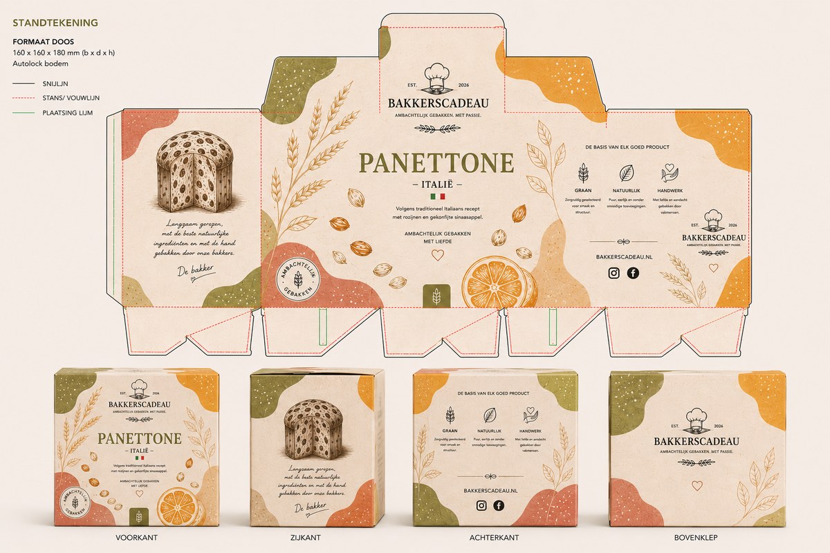 Panettone Classico detailbeeld